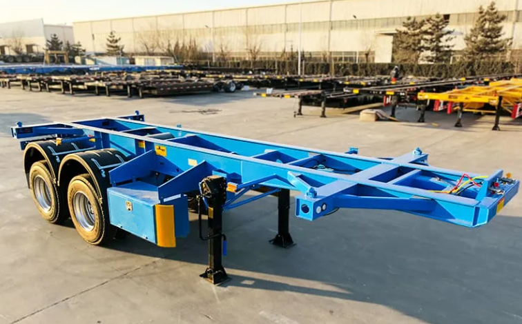 20FT Container Chassis Trailer For Sale