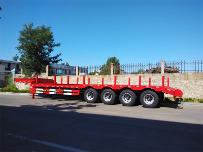 4-axle lowbed semi-trailer