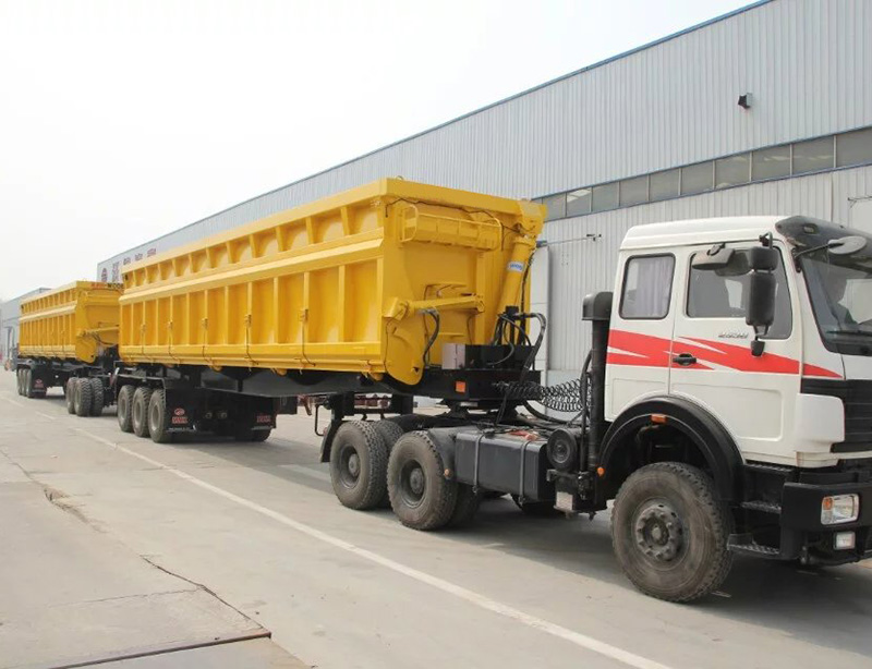Side Tipping Trailer Train Side Tipping Trailer Train