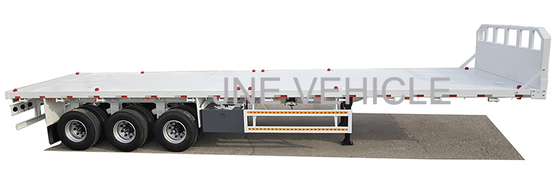 Container Flatbed Trailer with Bulk Head