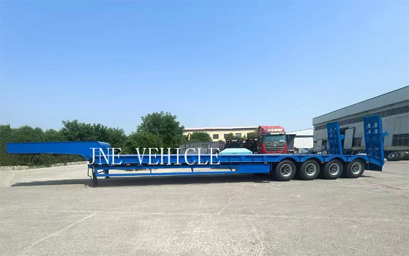 4-Axle Lowbed Trailer 120 ton