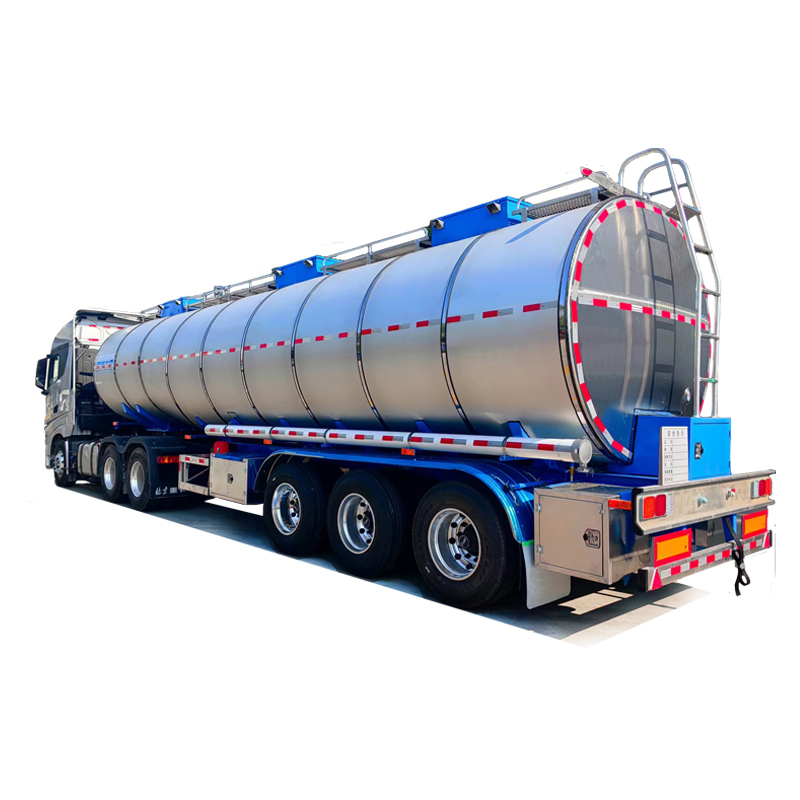 Stainless Steel Tanker Trailer