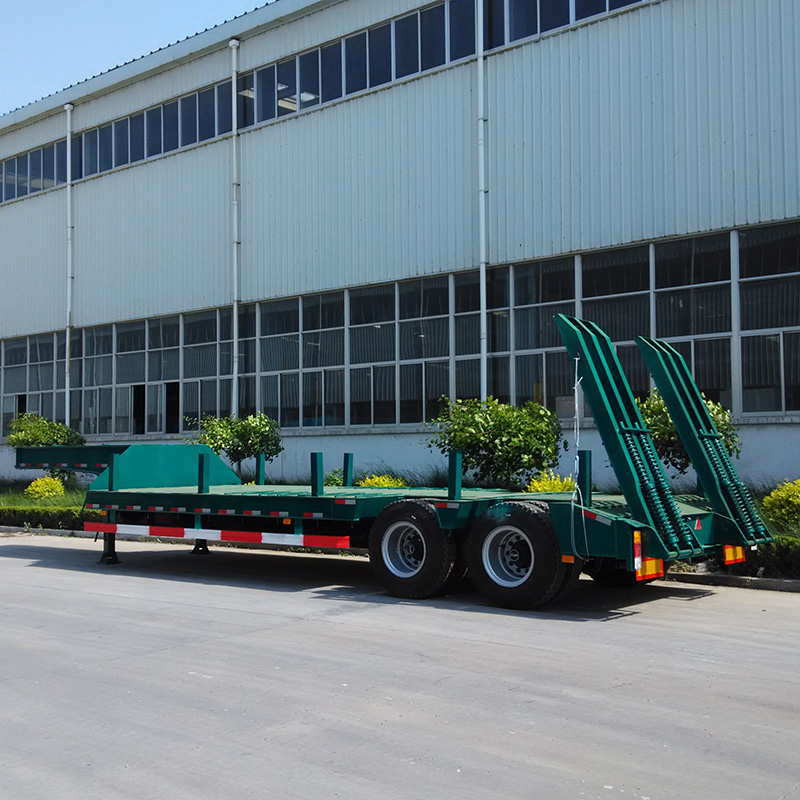 3-Axle Lowbed Semi-trailer  3-Axle Lowbed Semi-trailer