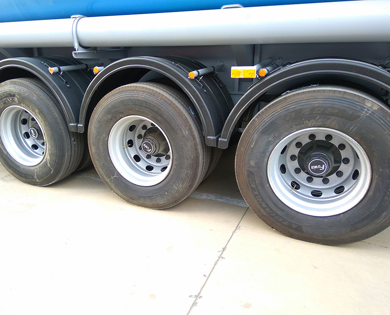Three Axle Tanker Trailer Axle Three Axle Tanker Trailer Axle