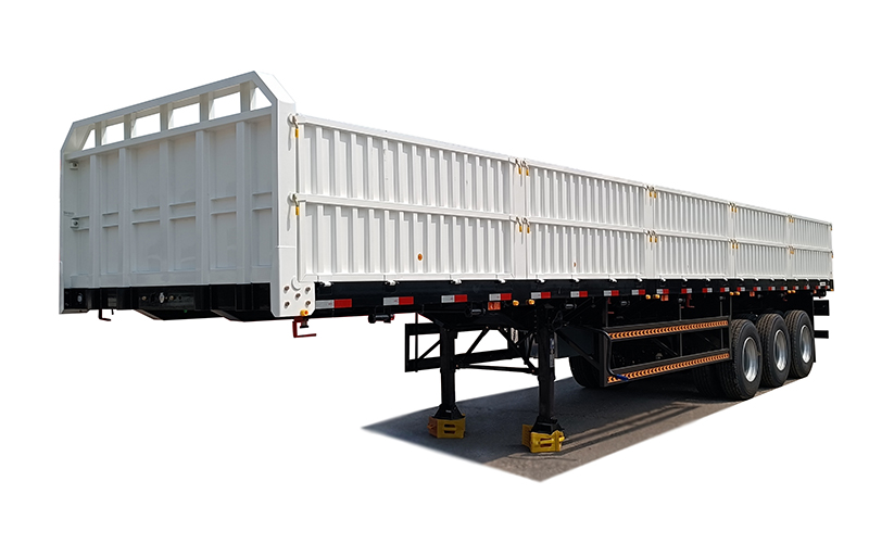 3 Axle double Fence Semi Trailer