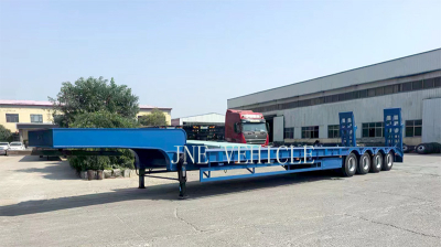 4-Axle Lowbed Trailer 120 ton