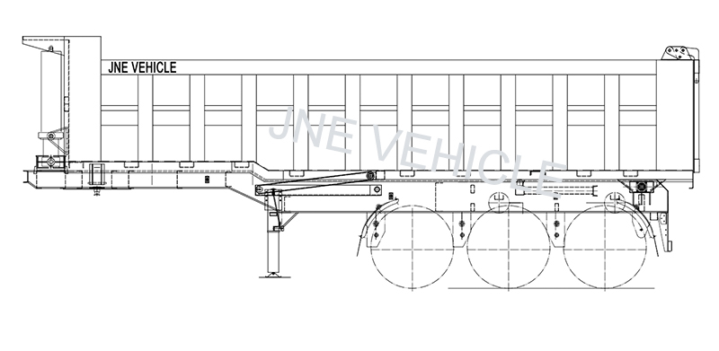 Tipper Trailer Drawing