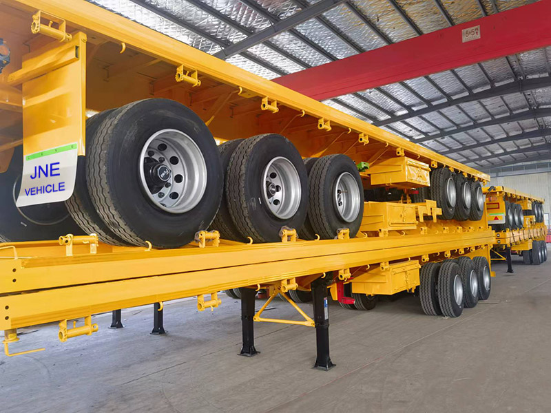 Three-axle Flatbed Trailer Package