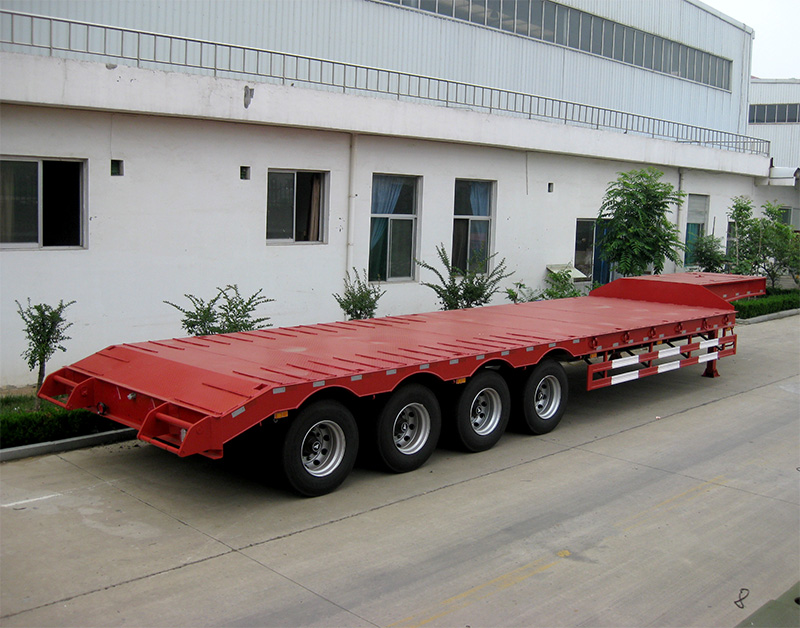4-axle lowbed semi-trailer