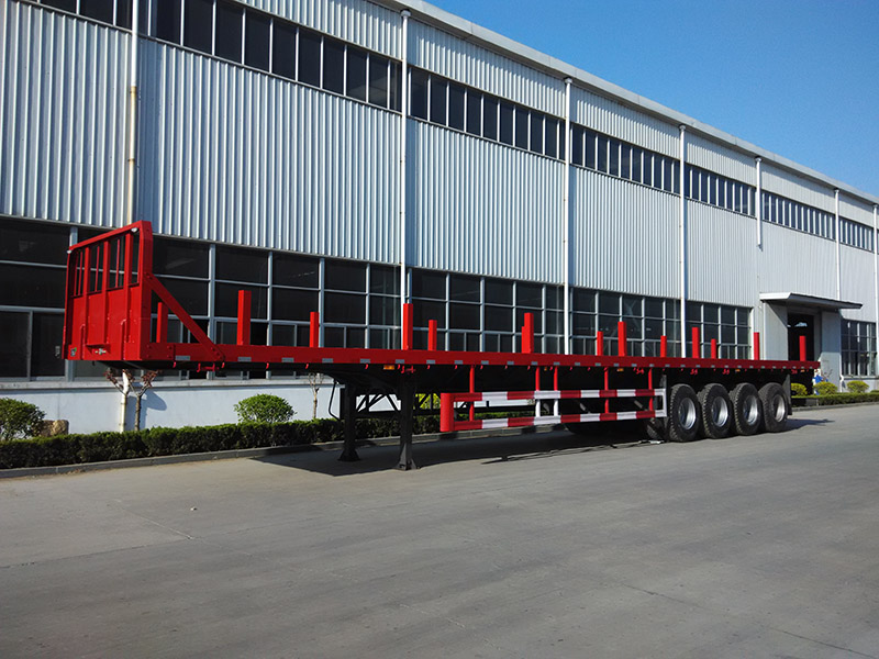 Four Axle Flatbed Trailer Four Axle Flatbed Trailer