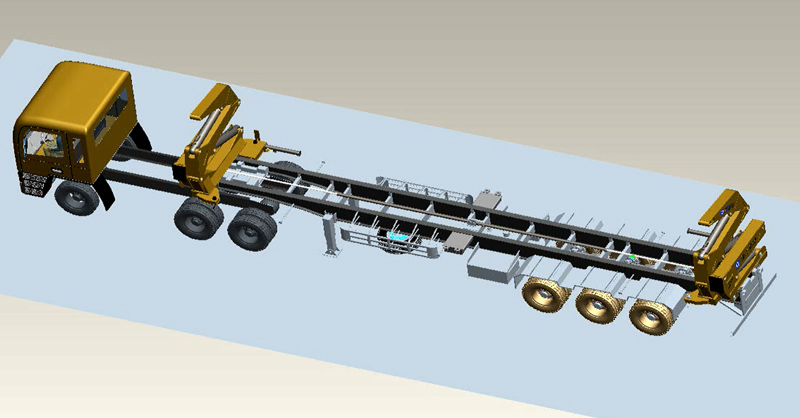 Side Lifter Trailer 40FT