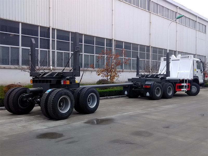 Wood Transport Semi Trailer