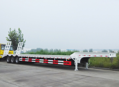 3 Axle Low Bed Semi Trailer