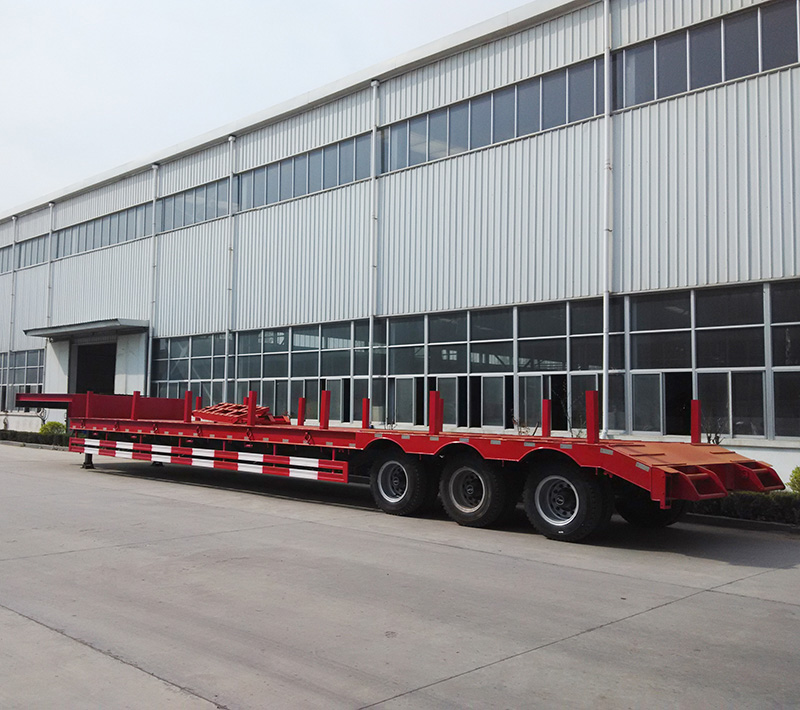 3-Axle Lowbed Semi-trailer  3-Axle Lowbed Semi-trailer