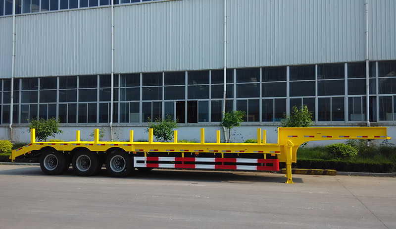 Low bed Semi Trailer