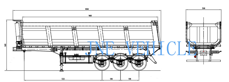 Tipper Trailer 50 Ton