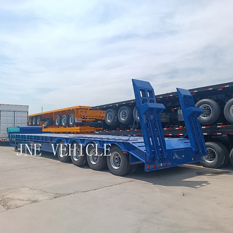4-Axle Lowbed Trailer 120 ton