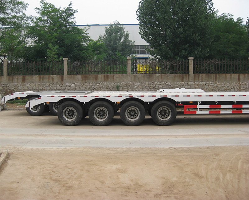 4-axle lowbed semi-trailer