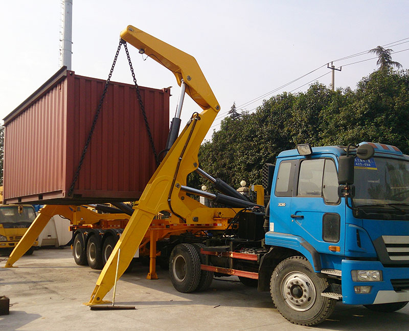 Side Lifter Trailer Test