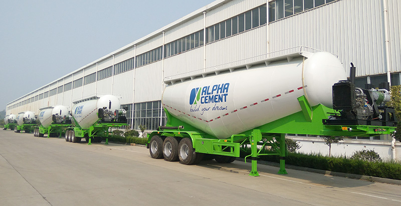 Bulk Cement Semi Trailer Bulk Cement Semi Trailer